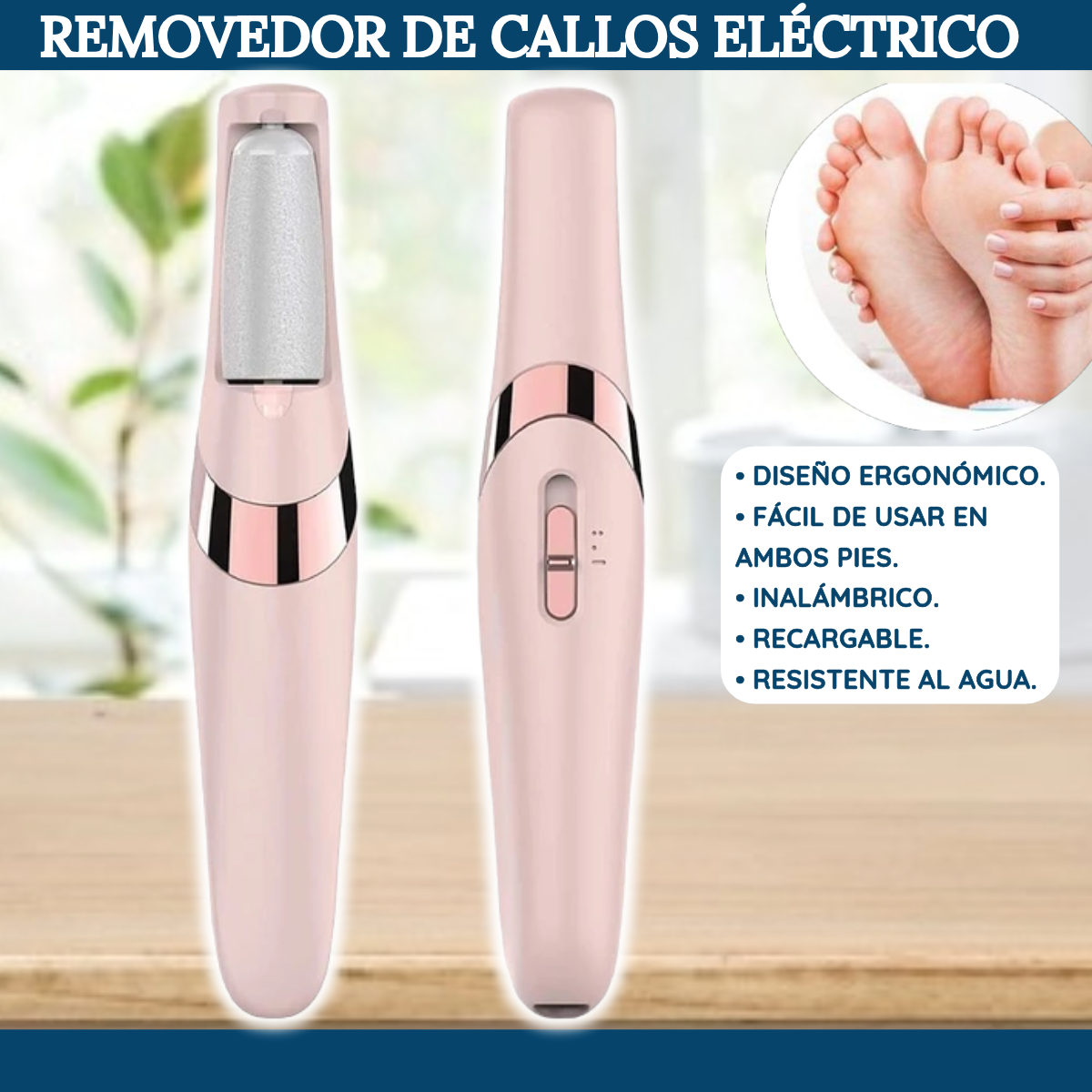 Limador Eléctrico de Callos Profesional